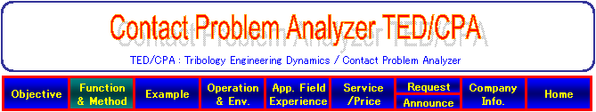 Contact Problem Analyzer TED/CPA